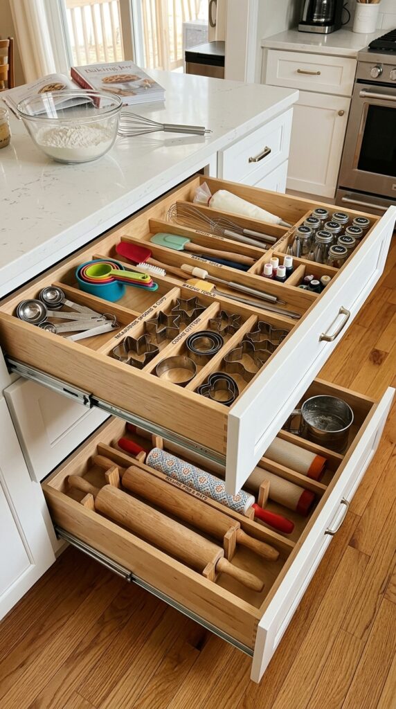 Baking Drawer Organization