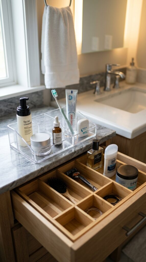 Bathroom Daily Essentials Station