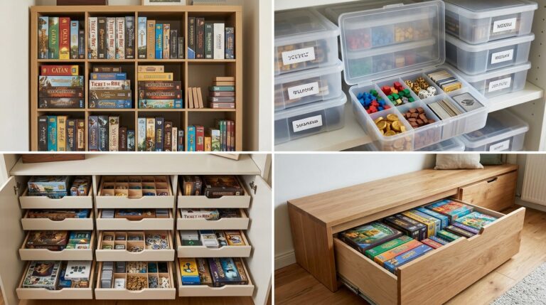 Board Game Storage Ideas