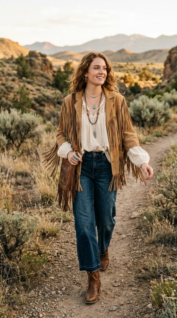 Boho Western Layered Look
