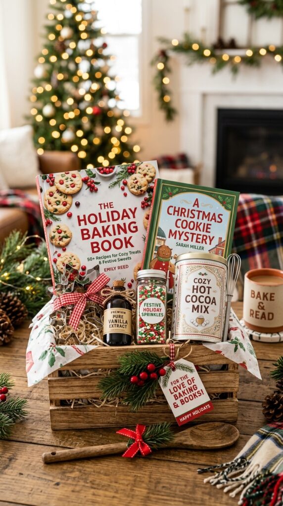 Book and Baking Basket