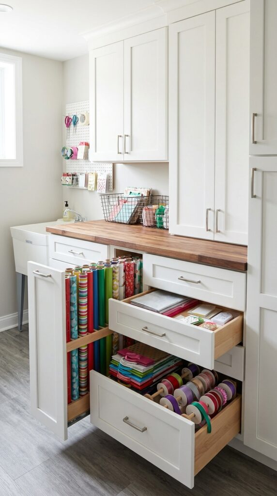  Built-In Cabinet Storage
