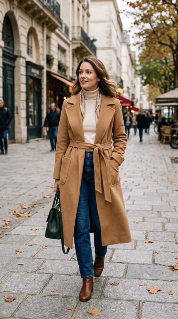 Camel Wool Coat