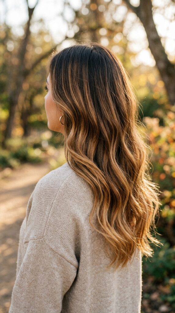Caramel Toffee Balayage