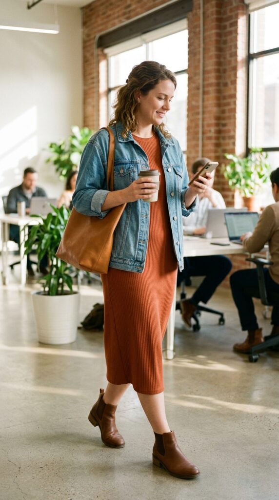 Casual Knit Dress