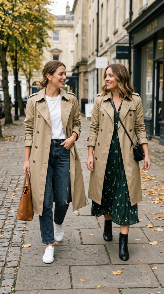 Classic Beige Trench Coat