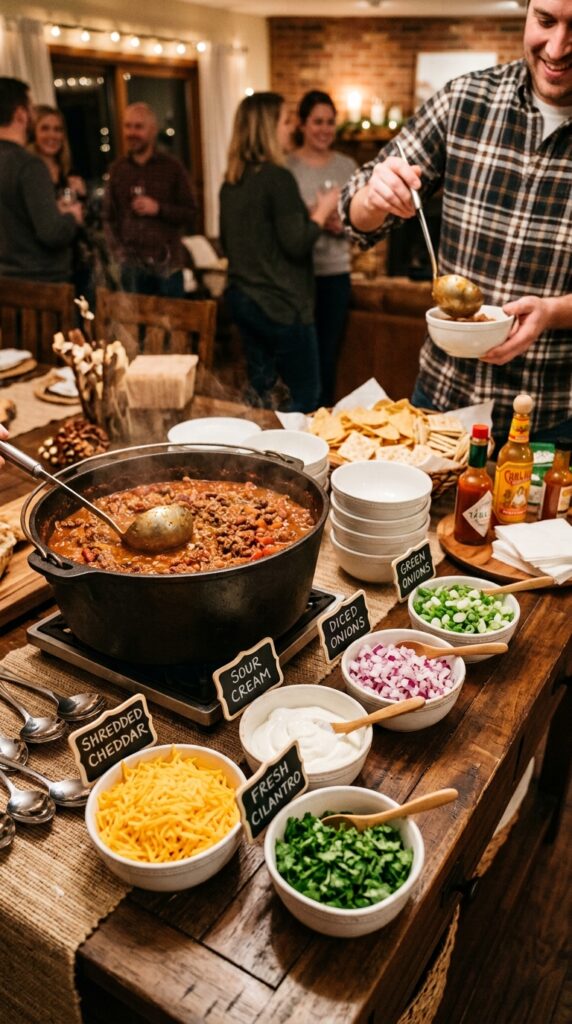 Classic Chili Bar Setup