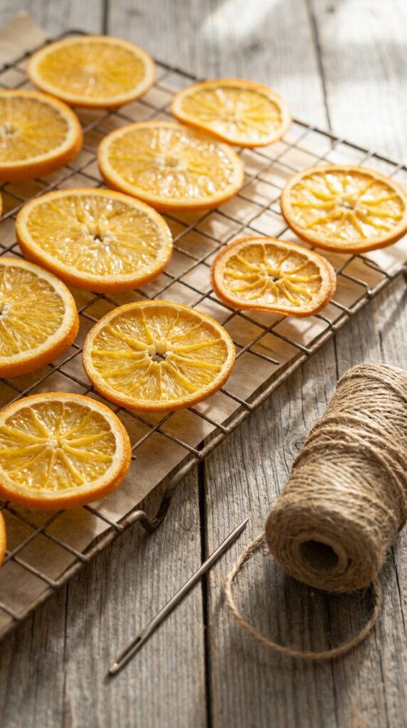Classic Dried Orange Garland