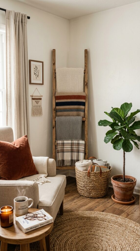 Corner Blanket Display