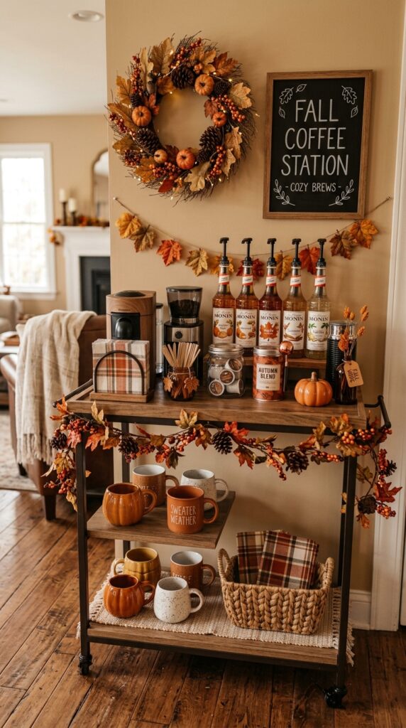Create a Cozy Coffee Bar Cart