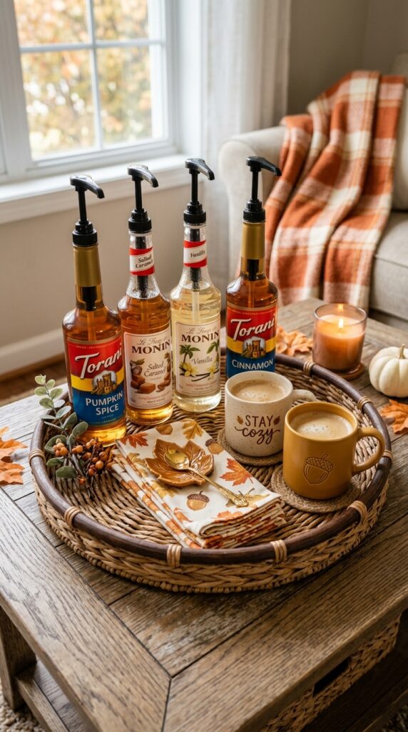 Create a Dedicated Syrup Tray