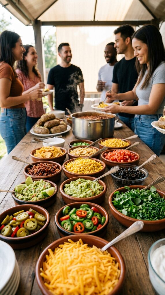 Create a Toppings Station