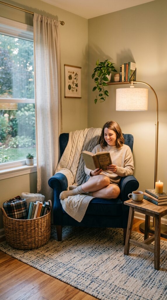 Create a Winter Reading Nook