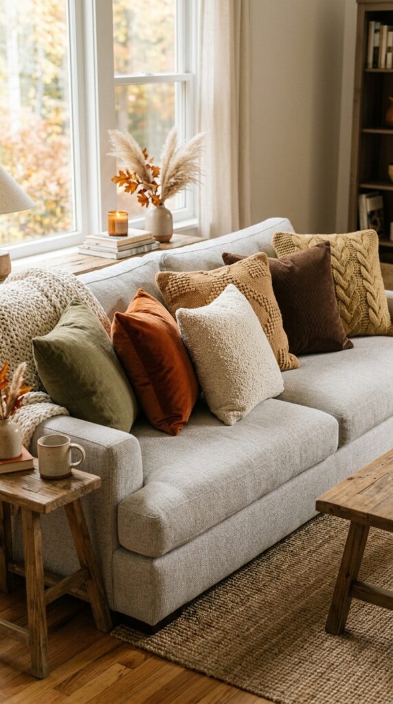 Earth-Toned Pillows