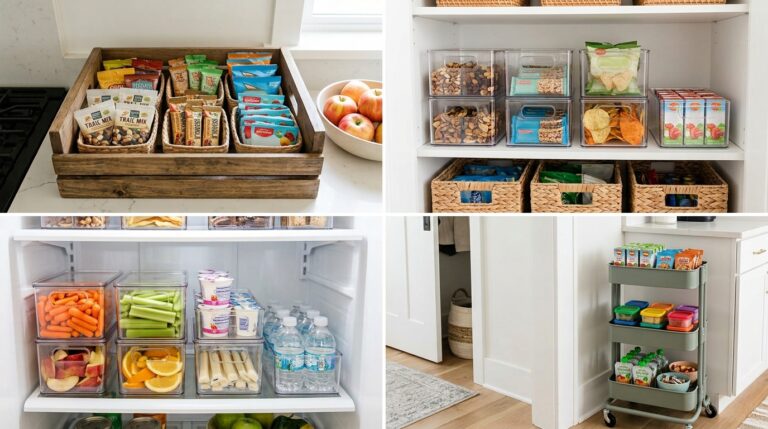 Grab and Go Snack Station Ideas