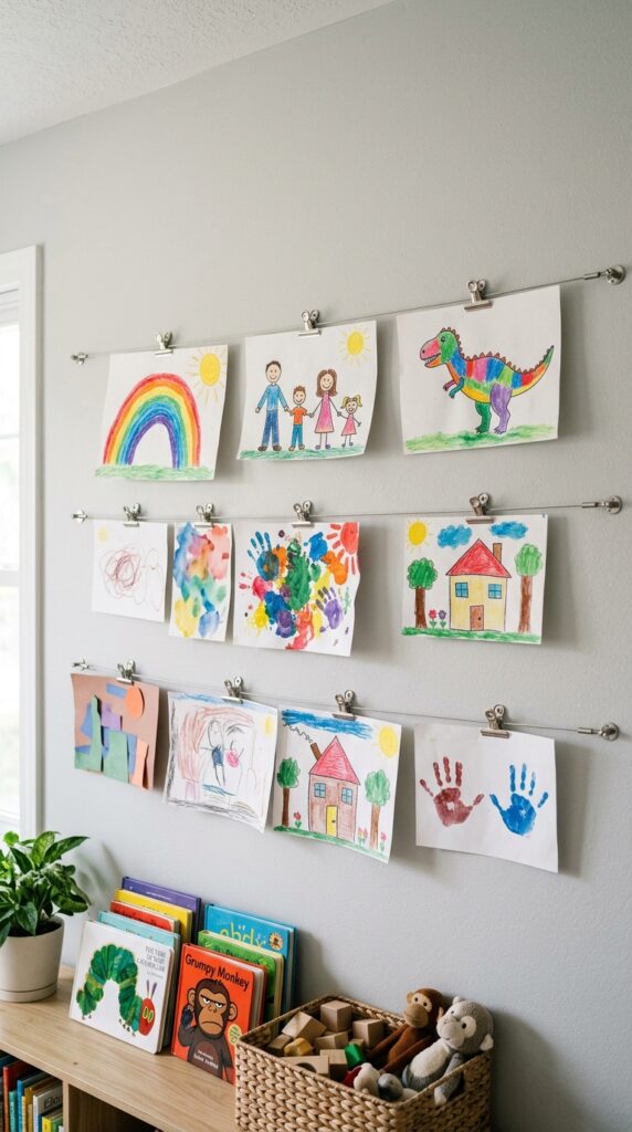 Hanging Wire Display