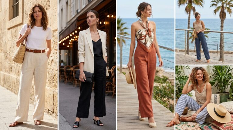 Linen Wide Leg Trouser Ideas