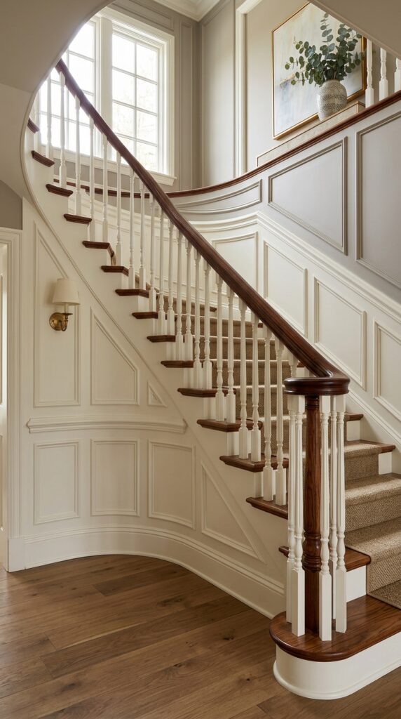 Luxury Trim with Wainscoting