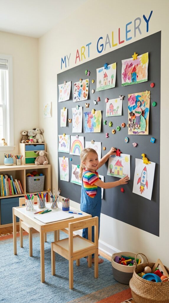 Magnetic Art Wall