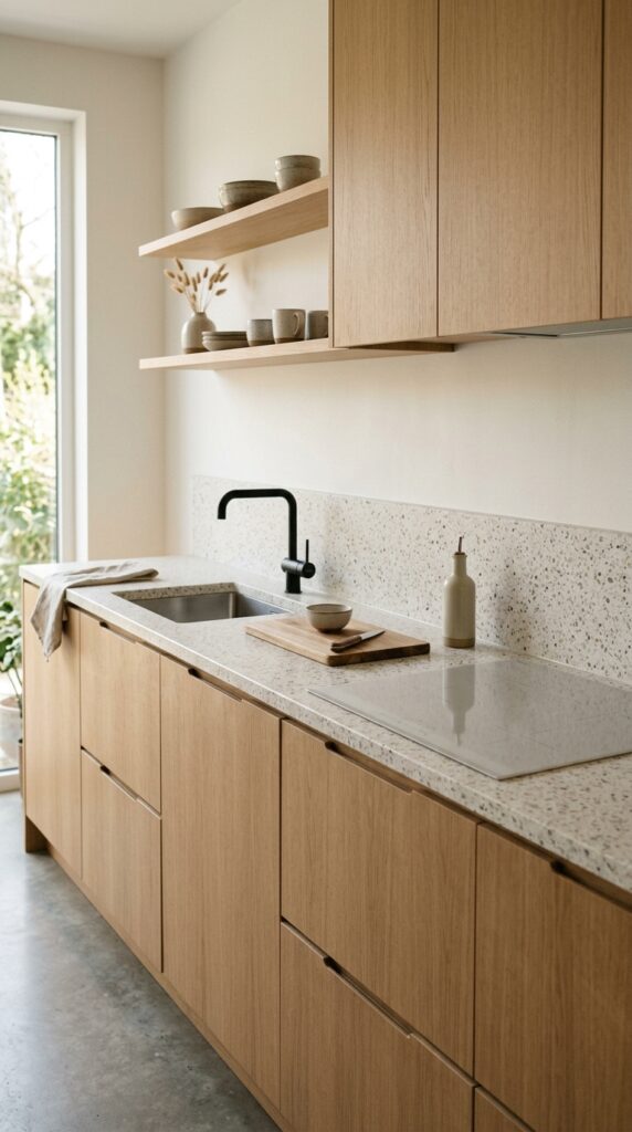 Minimalist Fine-Chip Terrazzo