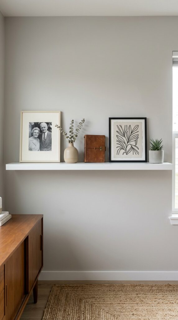 Minimalist Memory Shelf
