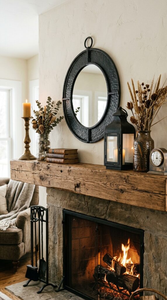 Mix Wood and Metal Accents