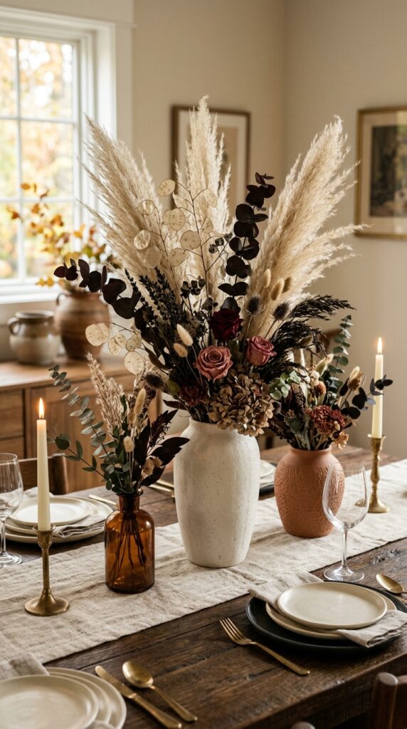 Moody Floral Arrangements