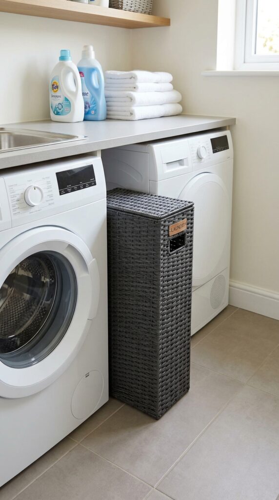 Narrow Laundry Basket