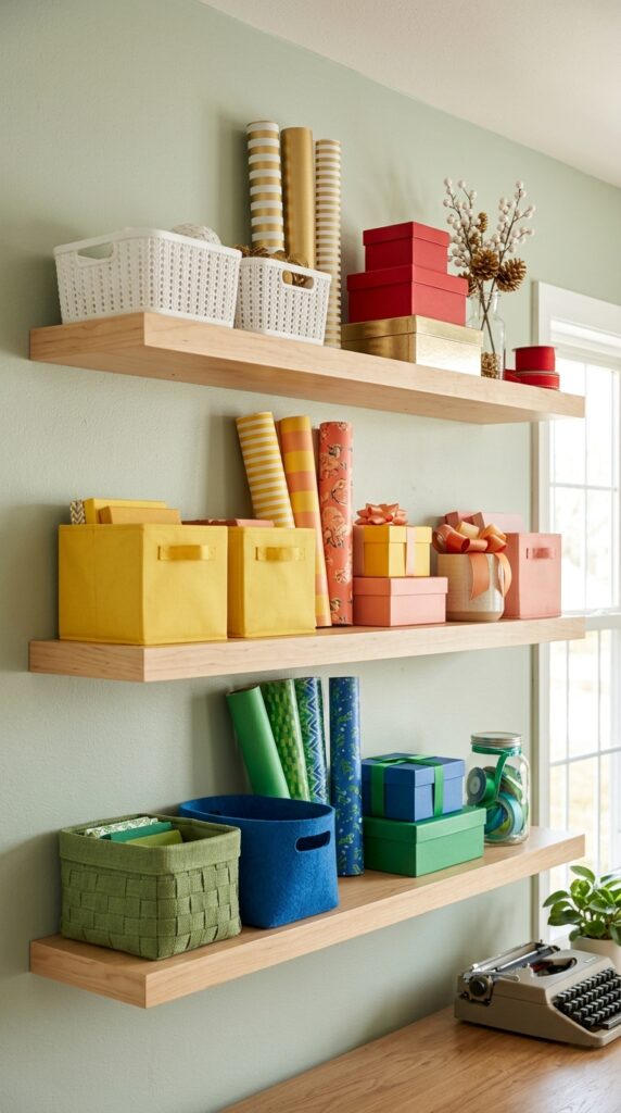  Open Shelving Display