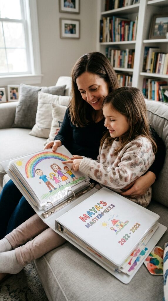 Personalized Art Binder