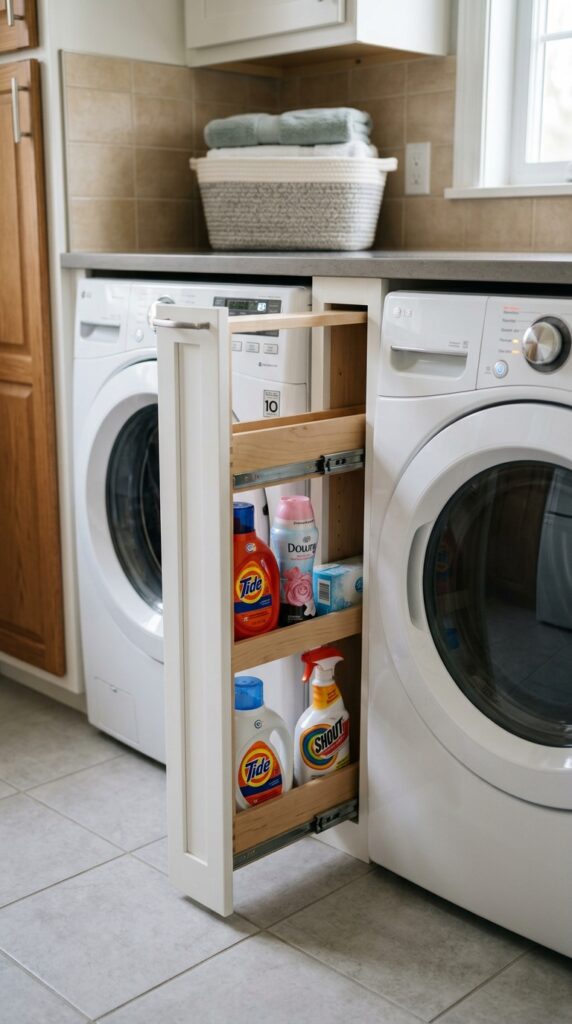 Pull-Out Laundry Shelf