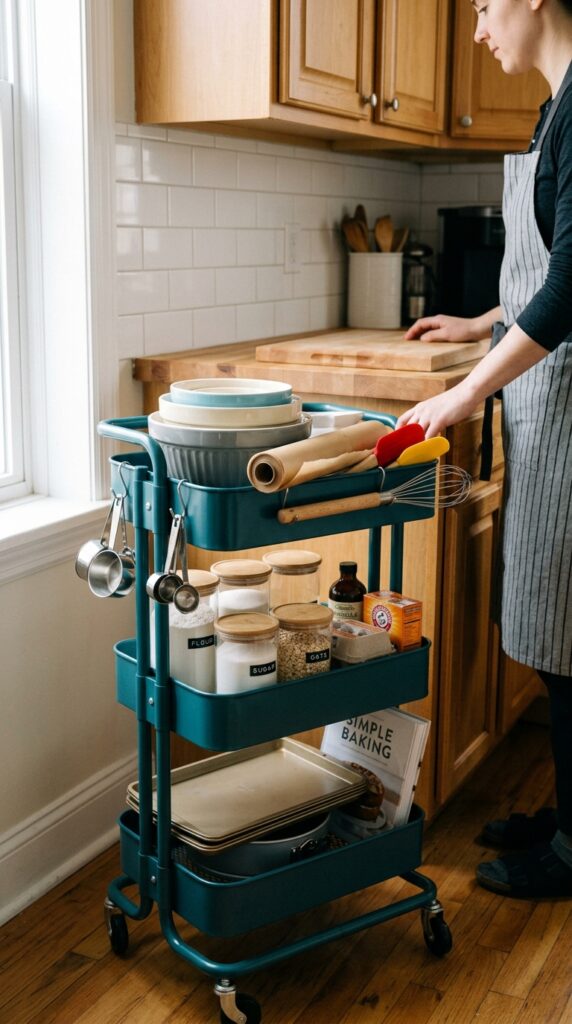 Rolling Baking Cart