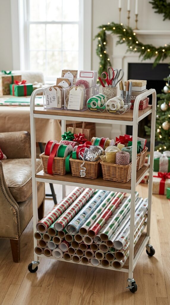 Rolling Craft Cart