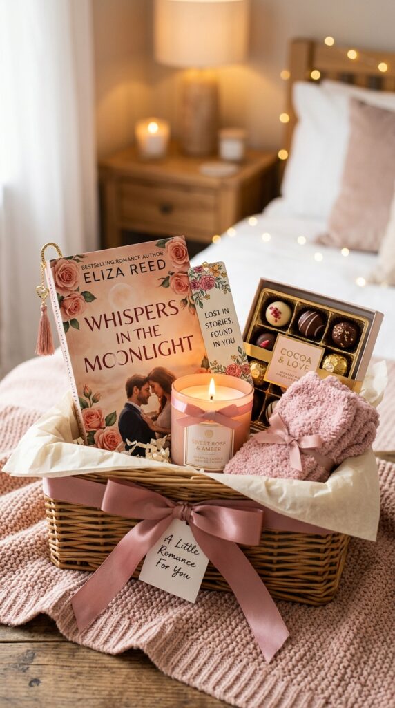 Romance Reader Basket