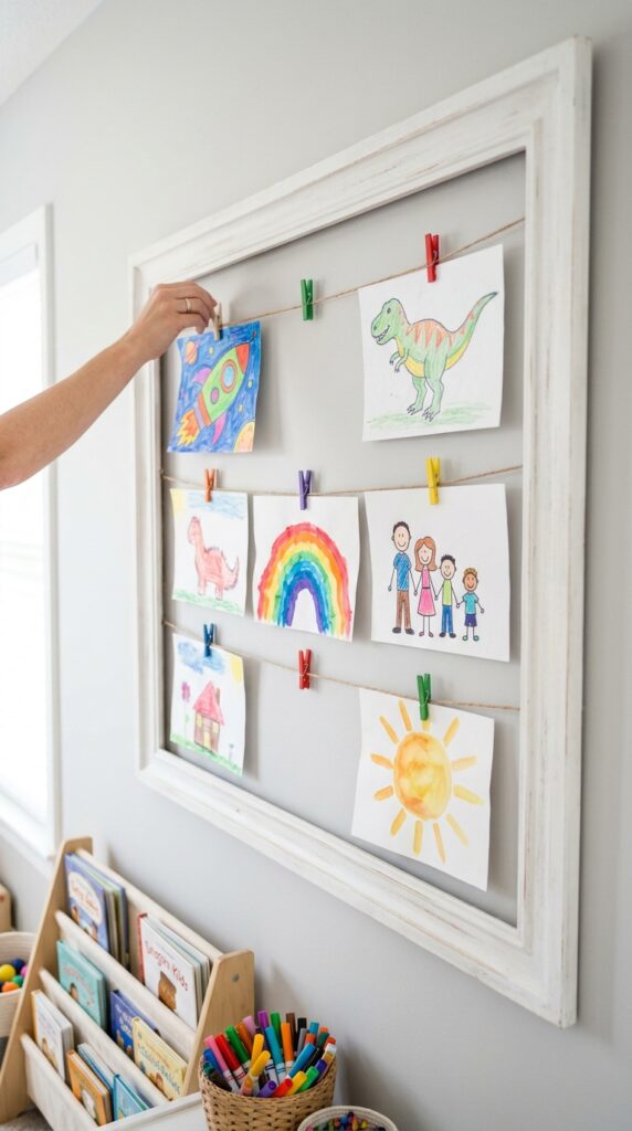 Rotating Art Frame