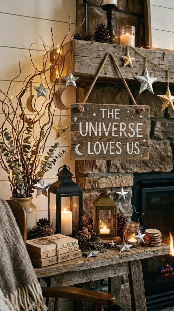 Rustic Celestial Mantle