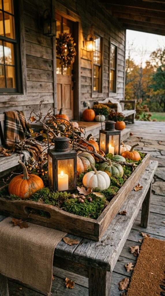 Rustic Halloween Table