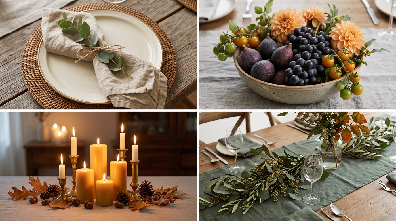September Table Styling Ideas