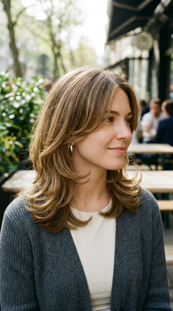 Short Layered 90s Blowout