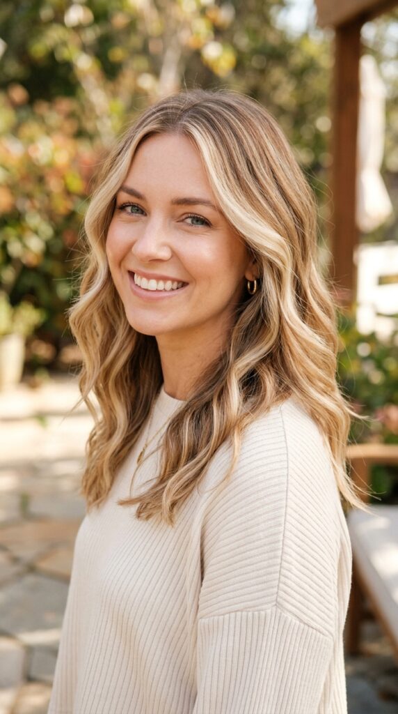 Toffee Blonde Ribbon Hair