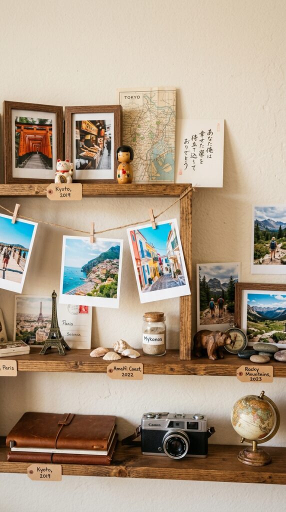 Travel Memory Shelf