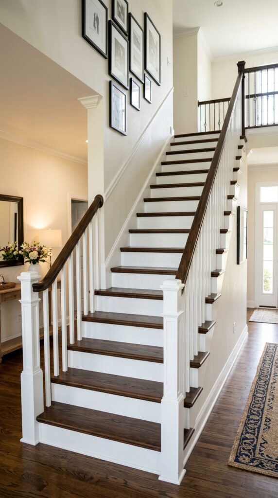  Two-Tone Staircase Design