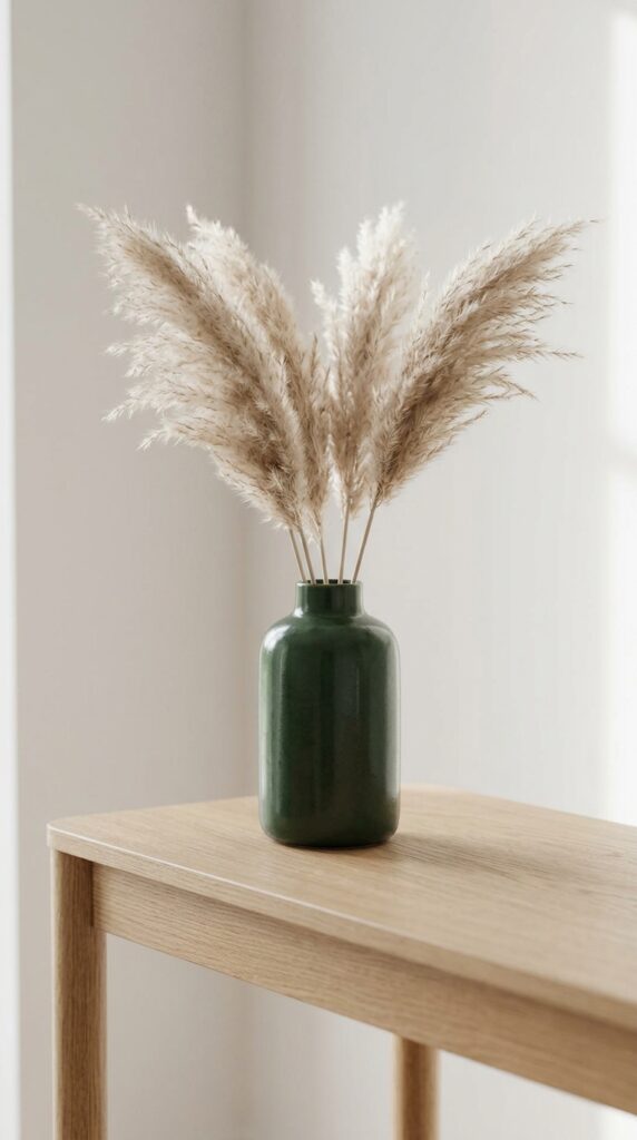 Use Deep Earth-Tone Vases