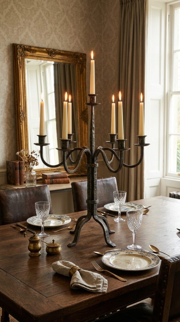 Vintage Dining Room Display