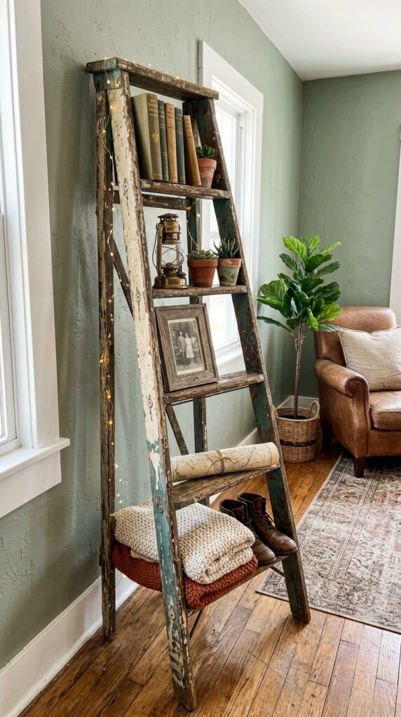 Vintage-Inspired Ladder