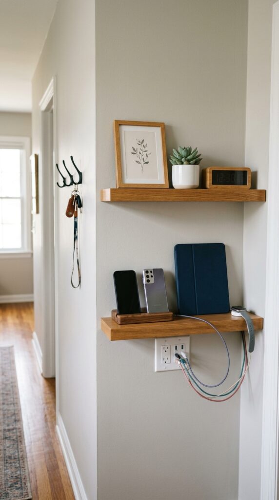 Wall-Mounted Charging Nook