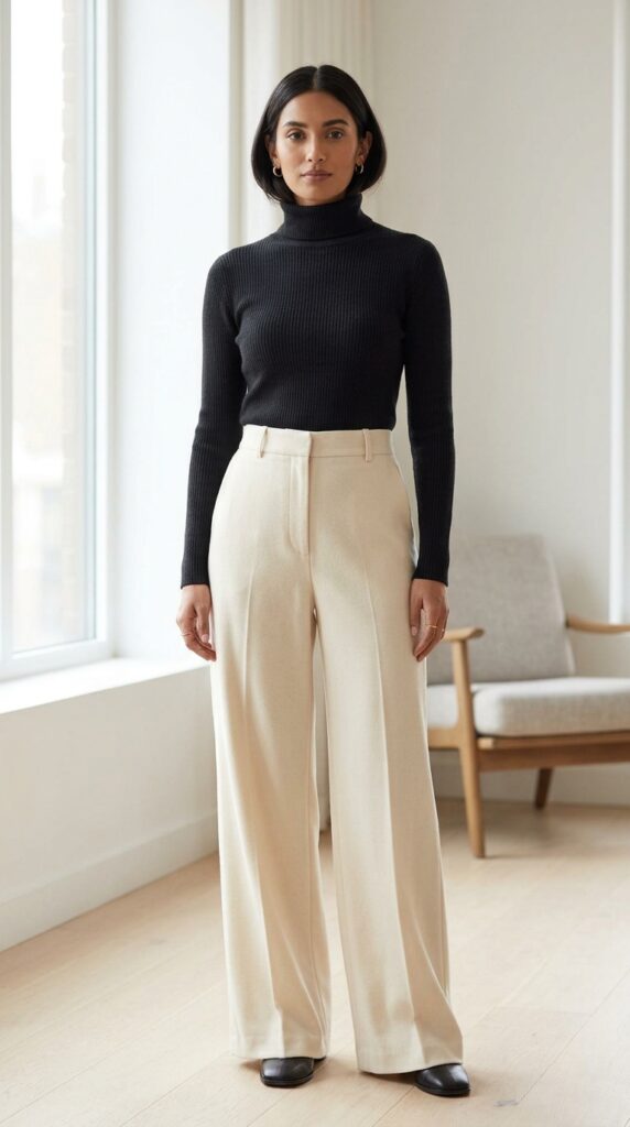 Wide-Leg Trousers
