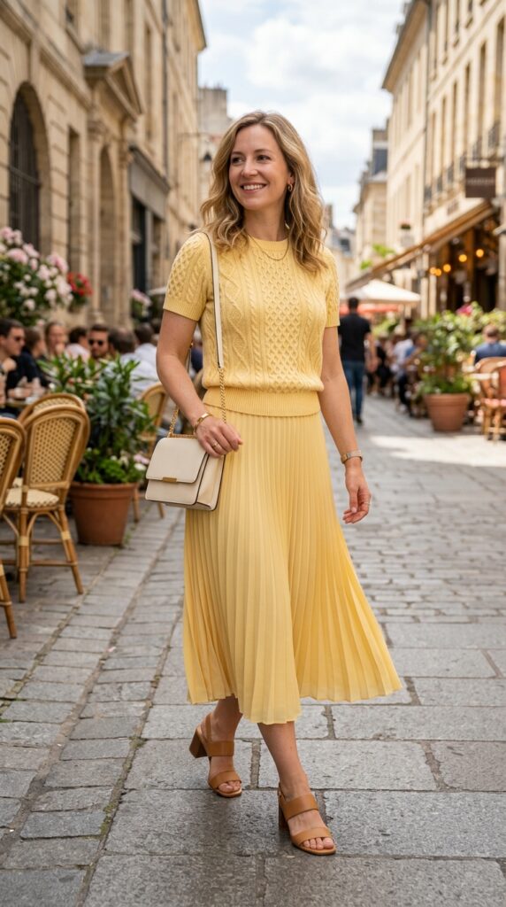 With a Matching Yellow Top