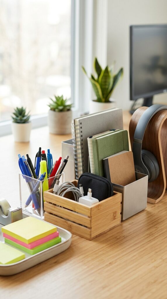 Work-from-Home Essentials Station