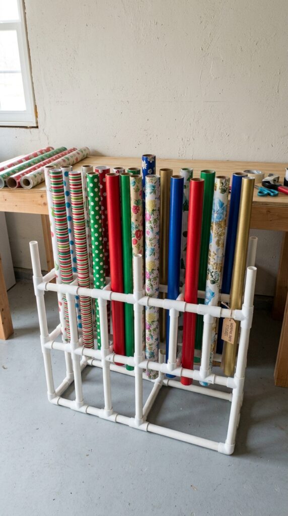 Wrapping Paper PVC Holder